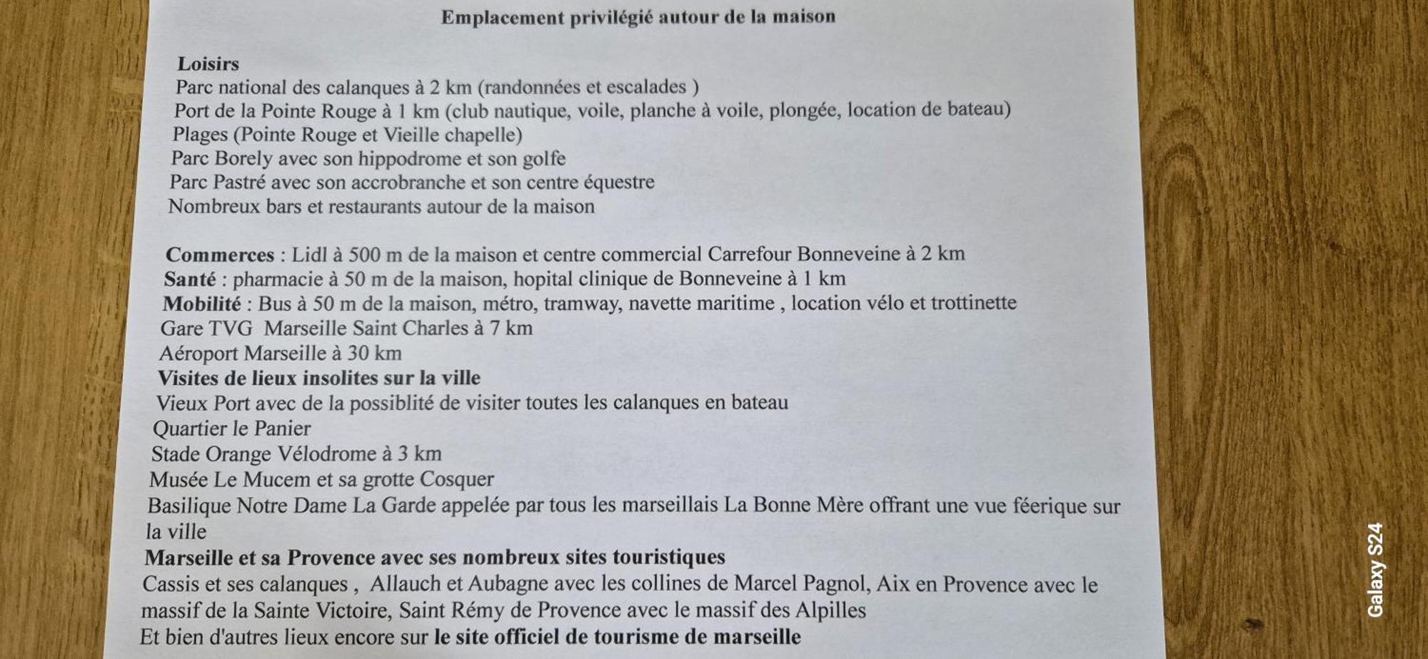 Maison Plages Et Calanques 6 Personnes * Marseille